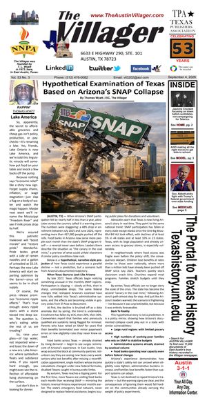 The Villager Newspaper September 4, 2026 Issue
