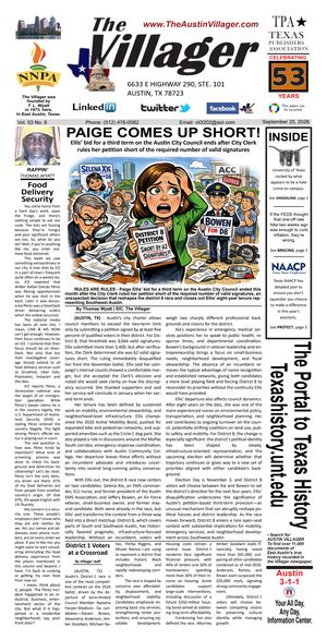 The Villager Newspaper September 25, 2026 Issue